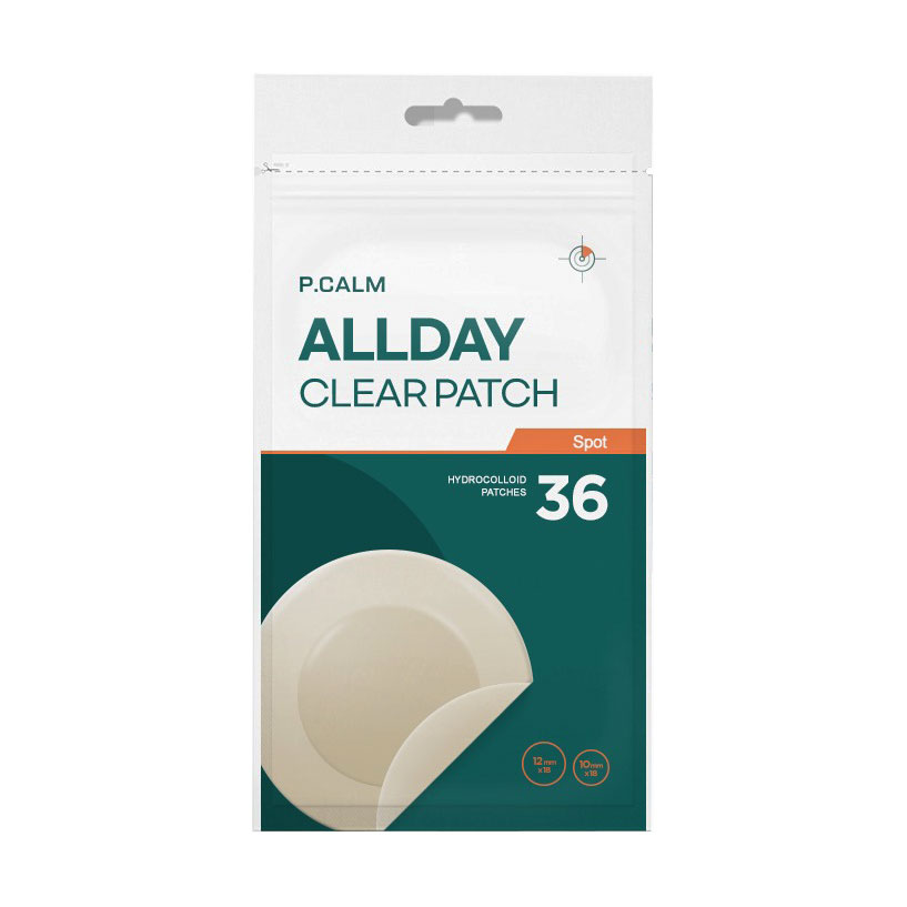 Заспокійливі патчі для акне та запалень P.Calm All Day Clear Patch, 36 шт